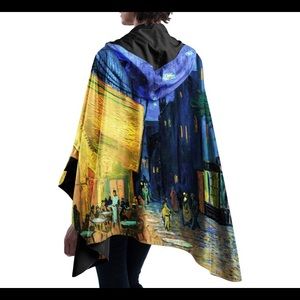 RAINCAPER – Fine Art VAN GOGH "CAFÉ TERRACE" TRAVEL CAPE